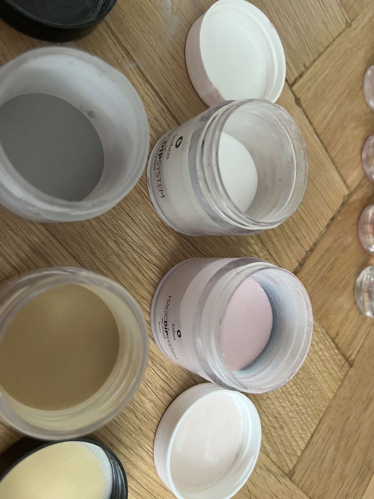 Zestaw do manicure tytanowy, paznokcie tytanowe
