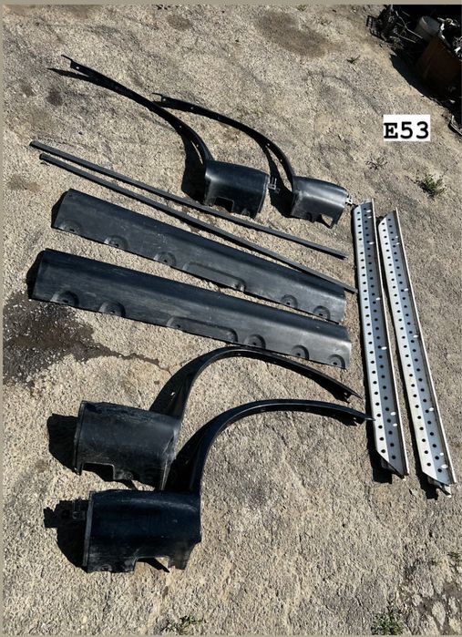 ‼️Пластиковые накладки порогов BMW  E46 Е34 Е36 Е53 E60 E65 Е70 Mini