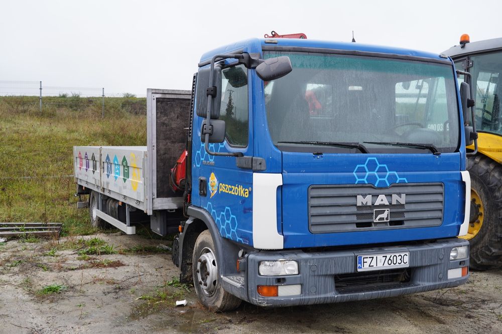 MAN TGL 12.180 HDS dźwig FASSI