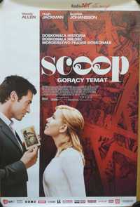 Plakat filmowy ,,Scoop. Gorący temat"