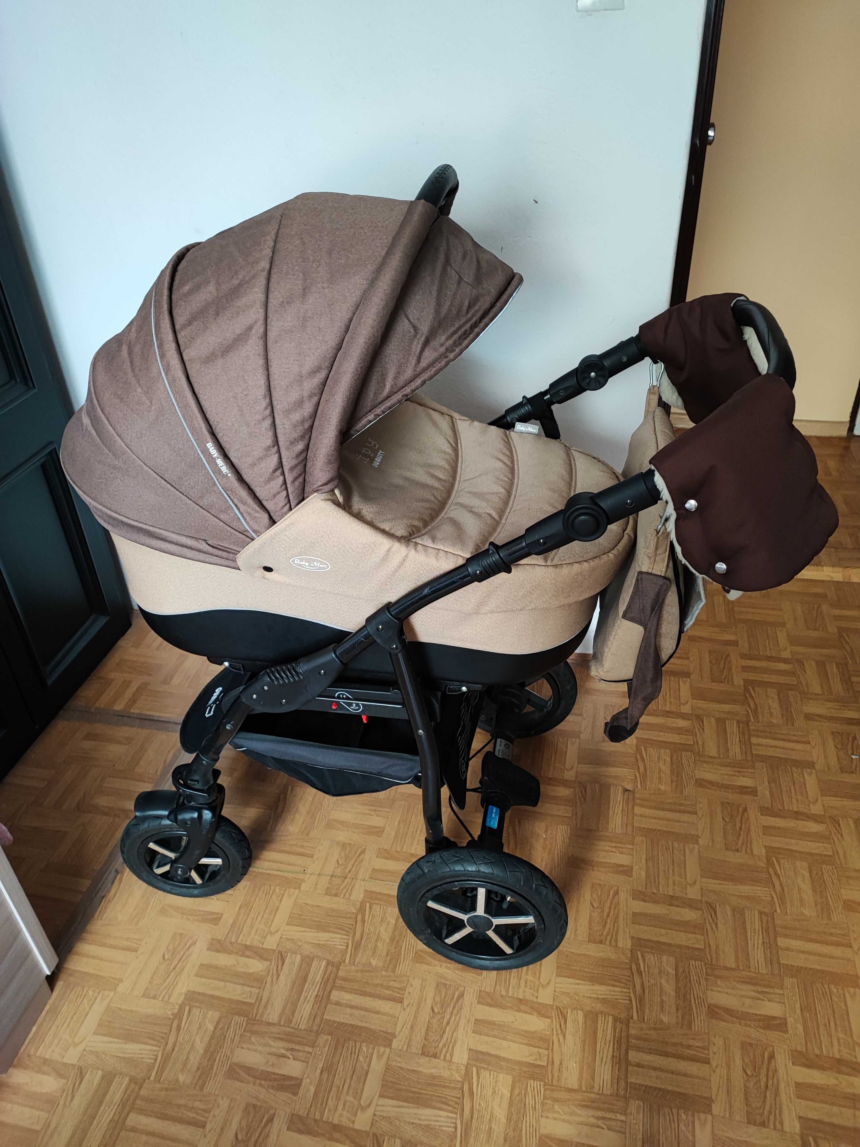 Wózek Baby merc Zipy Q 3w1 brązowy