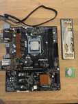 Płyta główna ASRock H110M-HDV + Procesor Intel Pentium G4560 + gratisy