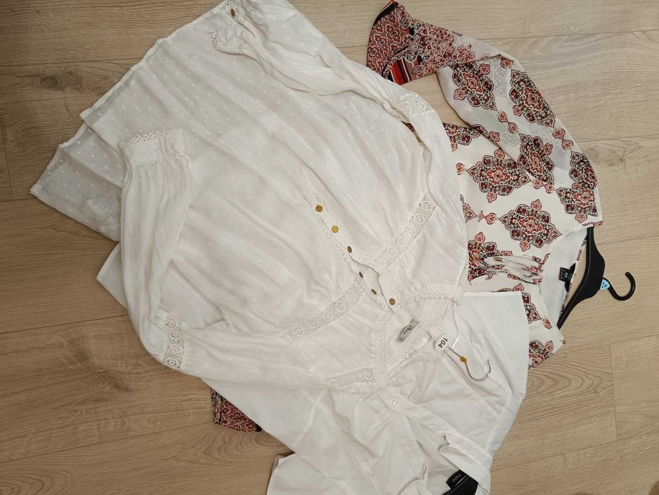 Paka nowych oryginalnych bluzek S ZARA, MANGO