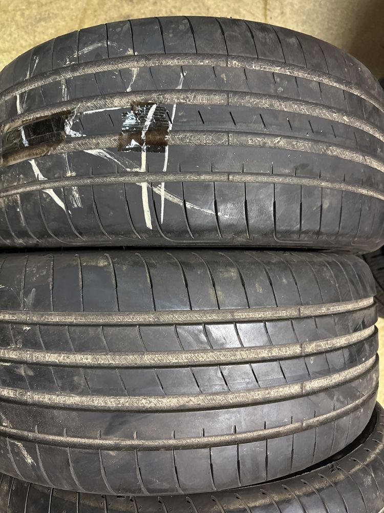 Шины б.у 245 45 R18 Goodyear Eagle F1 Asymetric 3* 100Y 4 шт