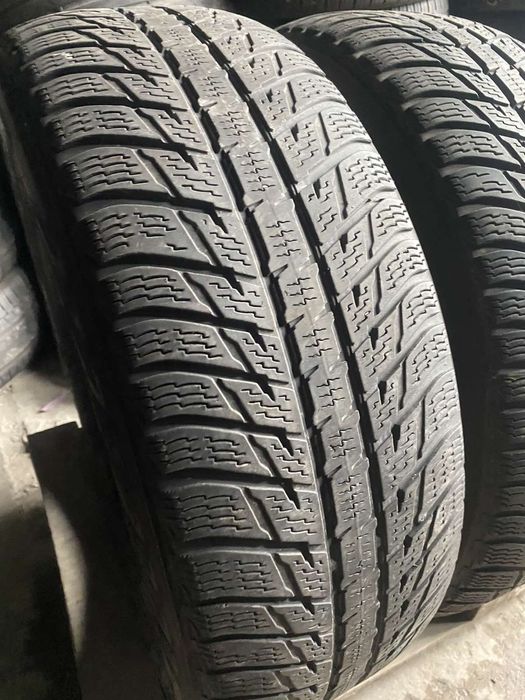 235.60.18 Nokian 2шт зима БУ склад шины резина из Европы 60 R18