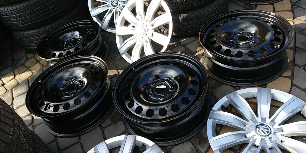 Диски металеві 5х112 R17 VW PASSAT TIGUAN B8 ОРИГІНАЛ Golf