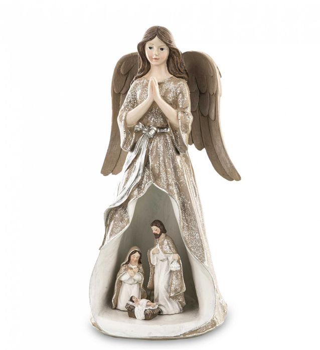 Szopka Bożonarodzeniowa Figurka anioł 24,5 cm