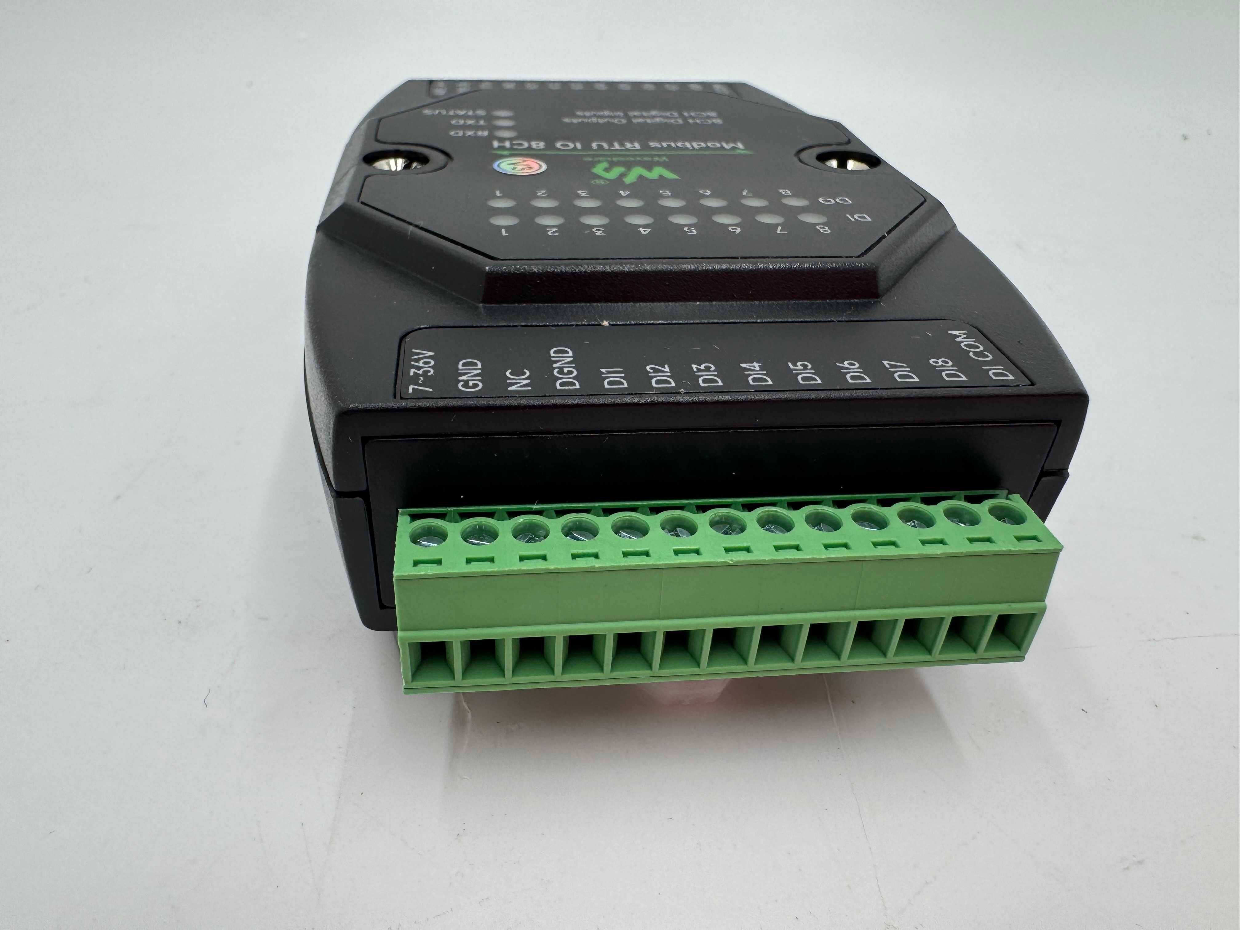 8-Kanałowy Moduł Wejść/Wyjść Cyfrowych 5-36V Z RS485 Modbus RTU IO 8CH
