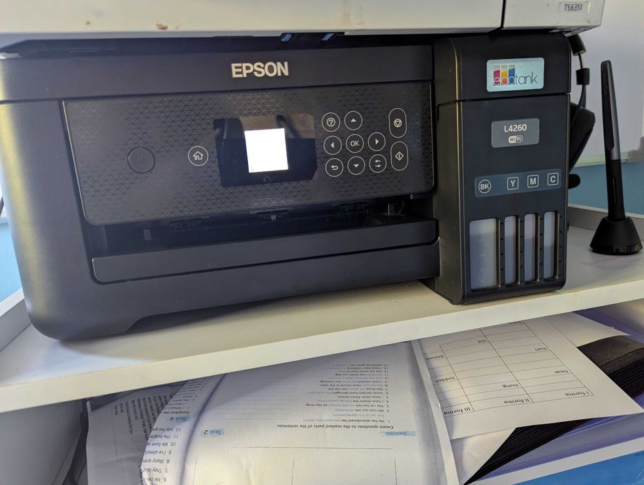 Drukarka epson z bledem