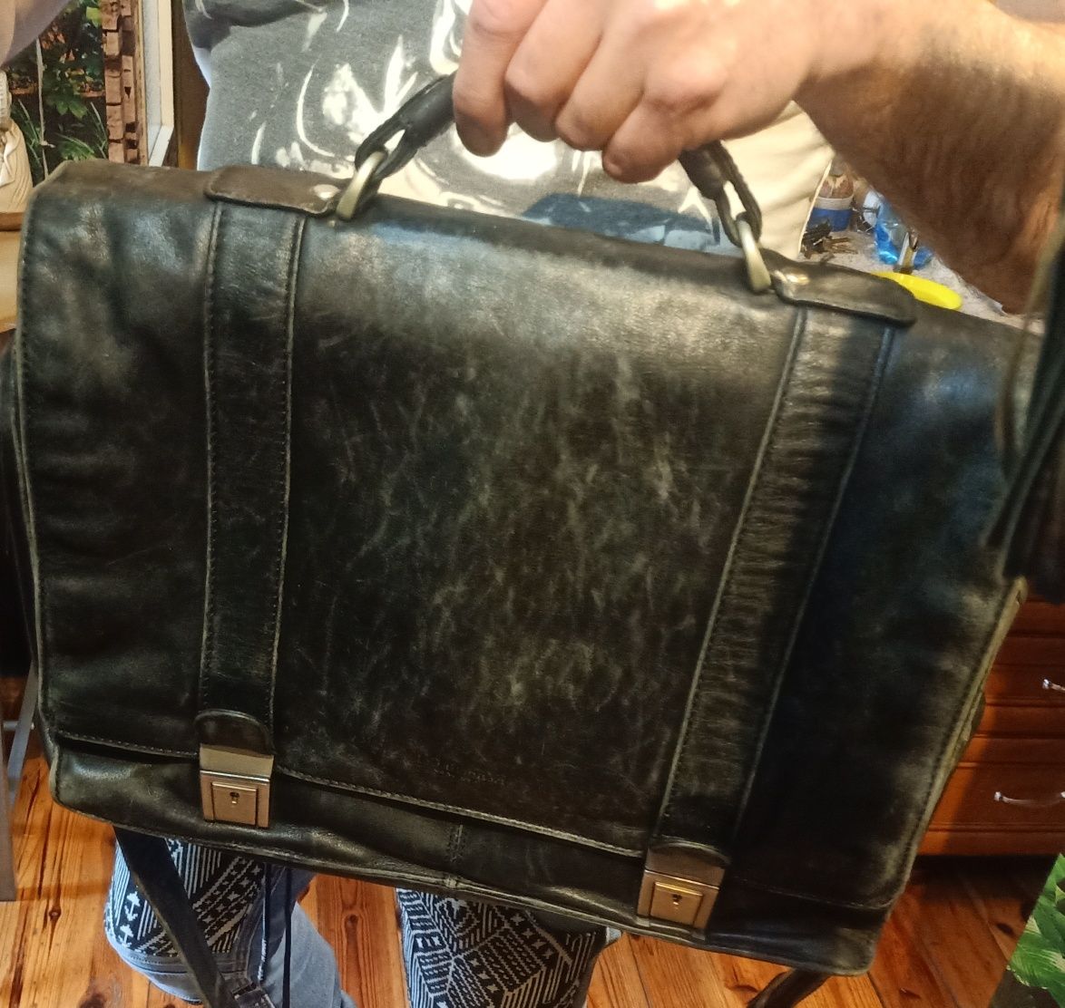 Kenneth Cole New York , torba na laptopa.