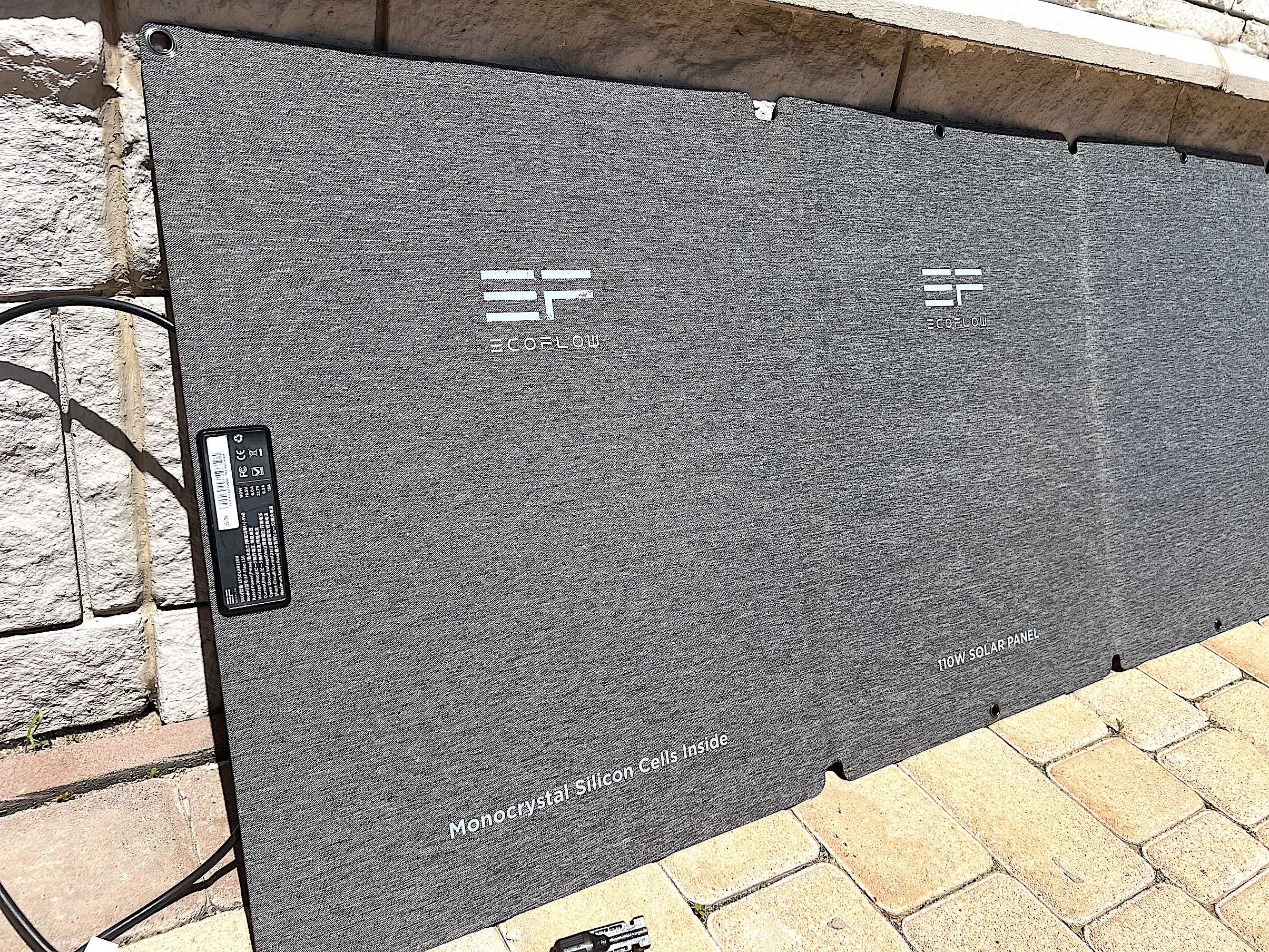 Сонячна панель EcoFlow 110W Вт для зарядної станції Solar Panel