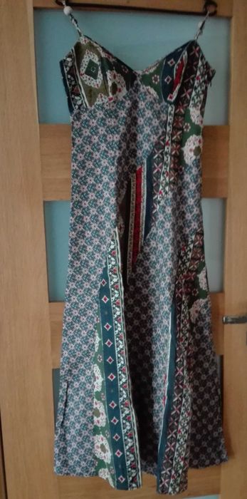 Letnia przewiewna sukienka Africana Orient Rozmiar 38