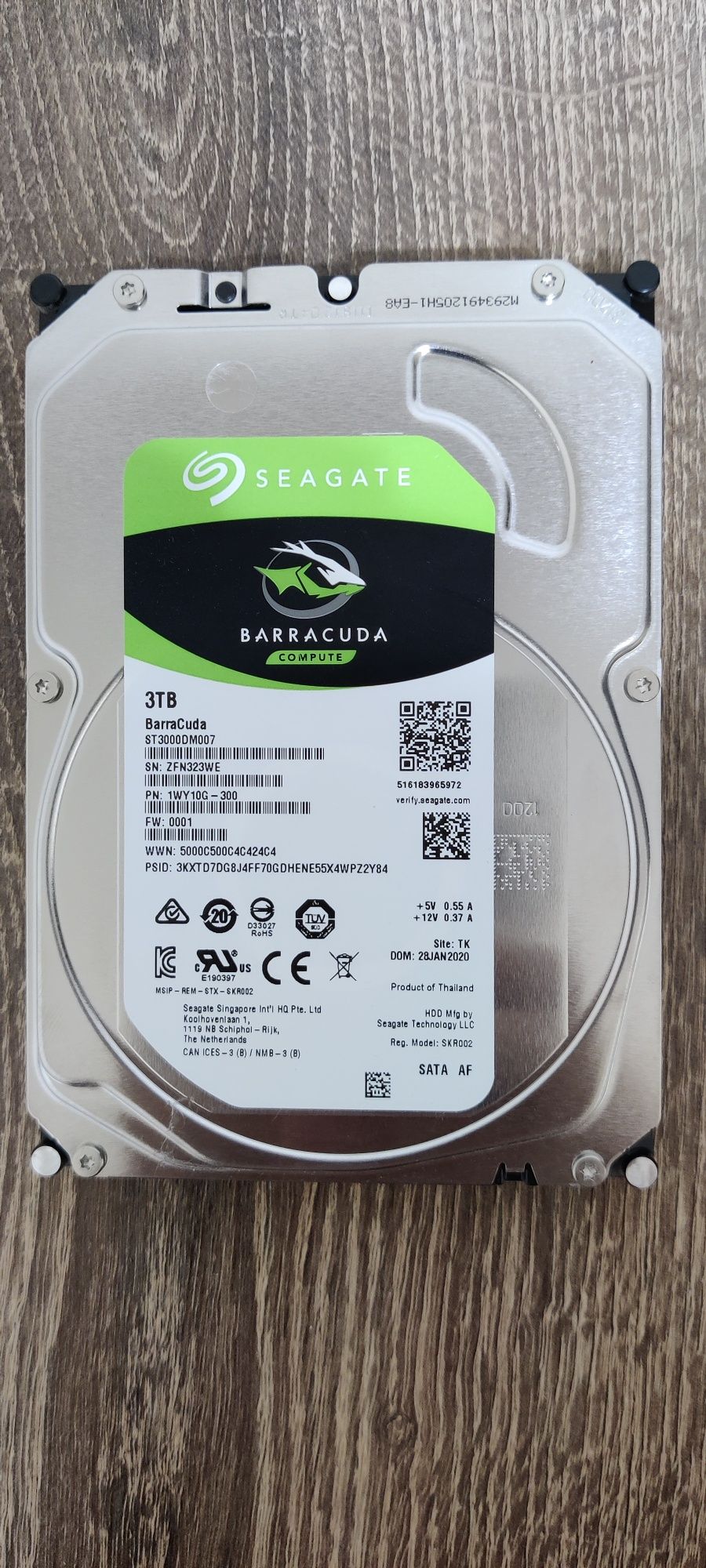 Жесткий диск Seagate 3Tb