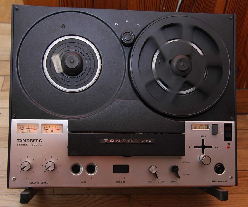 Stereo szpulowy TANDBERG serii 3041x - 3 prędkości, jak Dama Pik