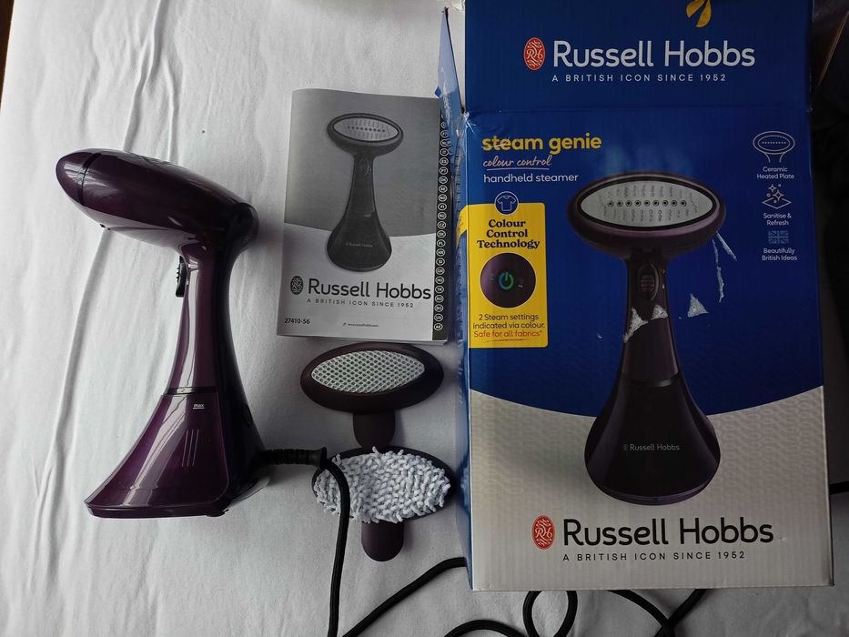 Parownica RUSSELL HOBBS Steam Genie Fioletowy