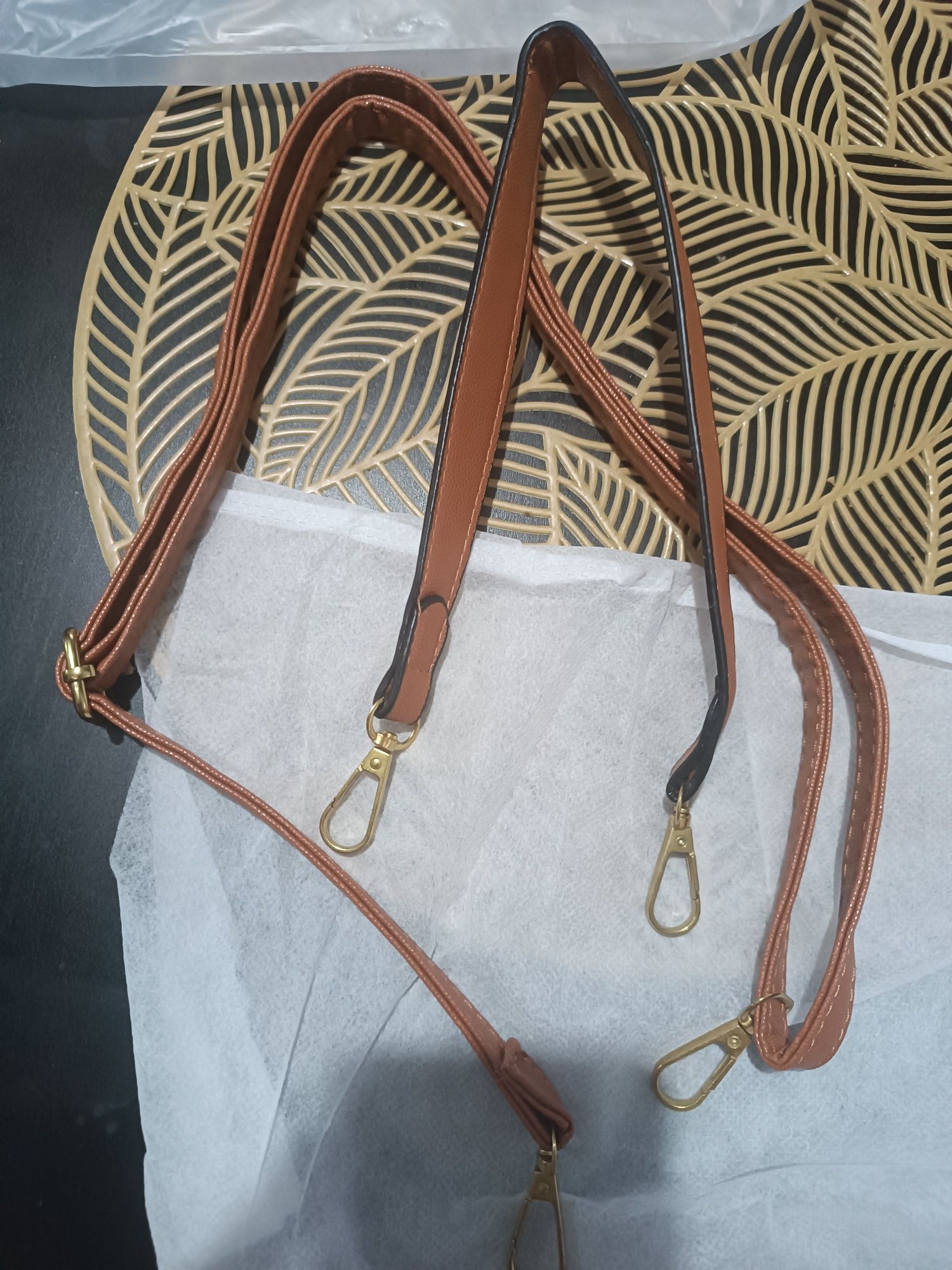 Bolsa camel Coach nova