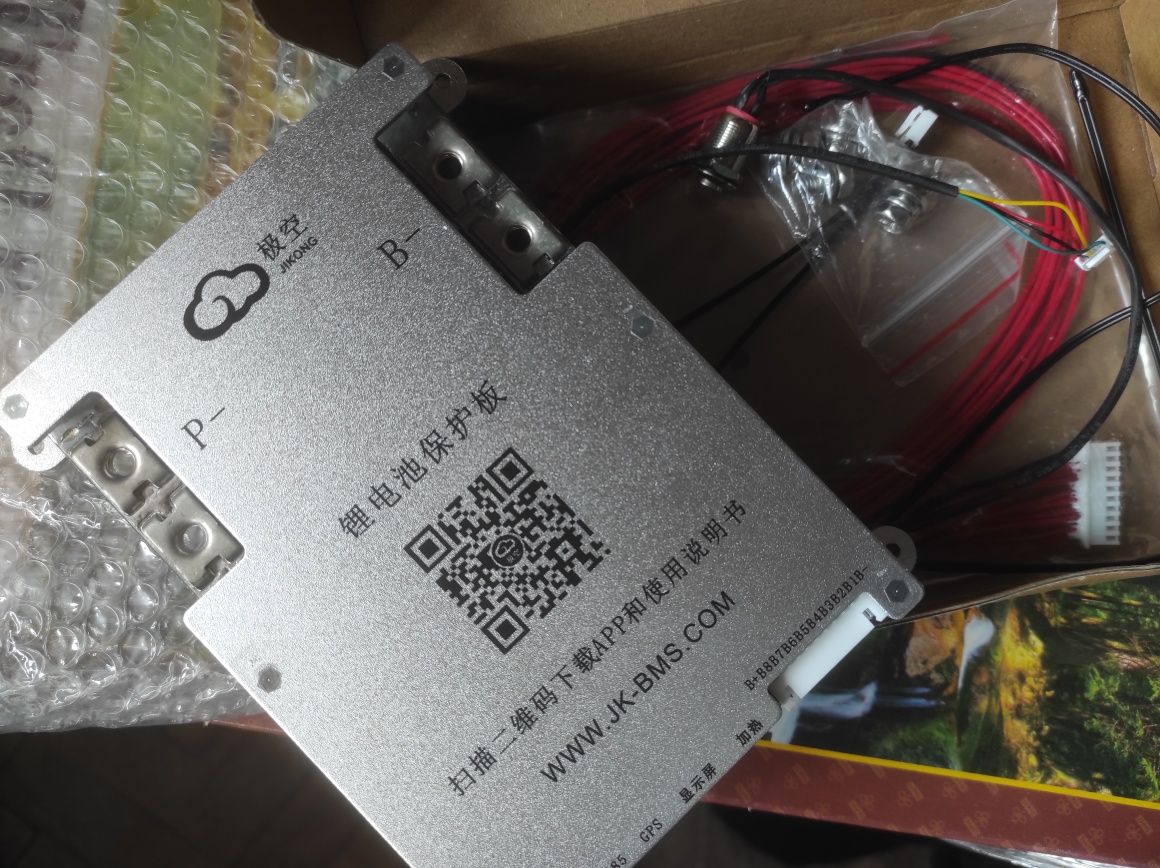 JK BMS 200A 3S-8S 2A Lifepo4 Li-ion LTO JK B2A8S20P з кнопкою JiKong