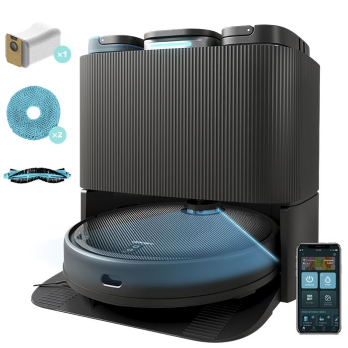 Робот-пылесос Cecotec Conga 11090 Spin Revolution Home&Wash - Как