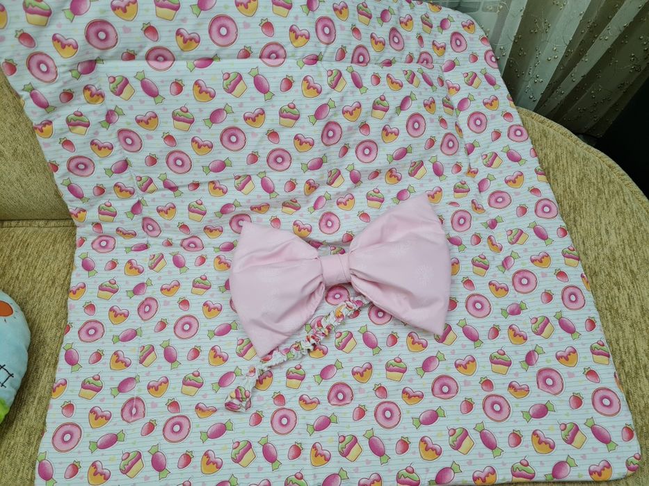 Конверт-одеяло двухсторонний для выписки, в коляску или кроватку