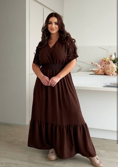 Платье большого размера новое