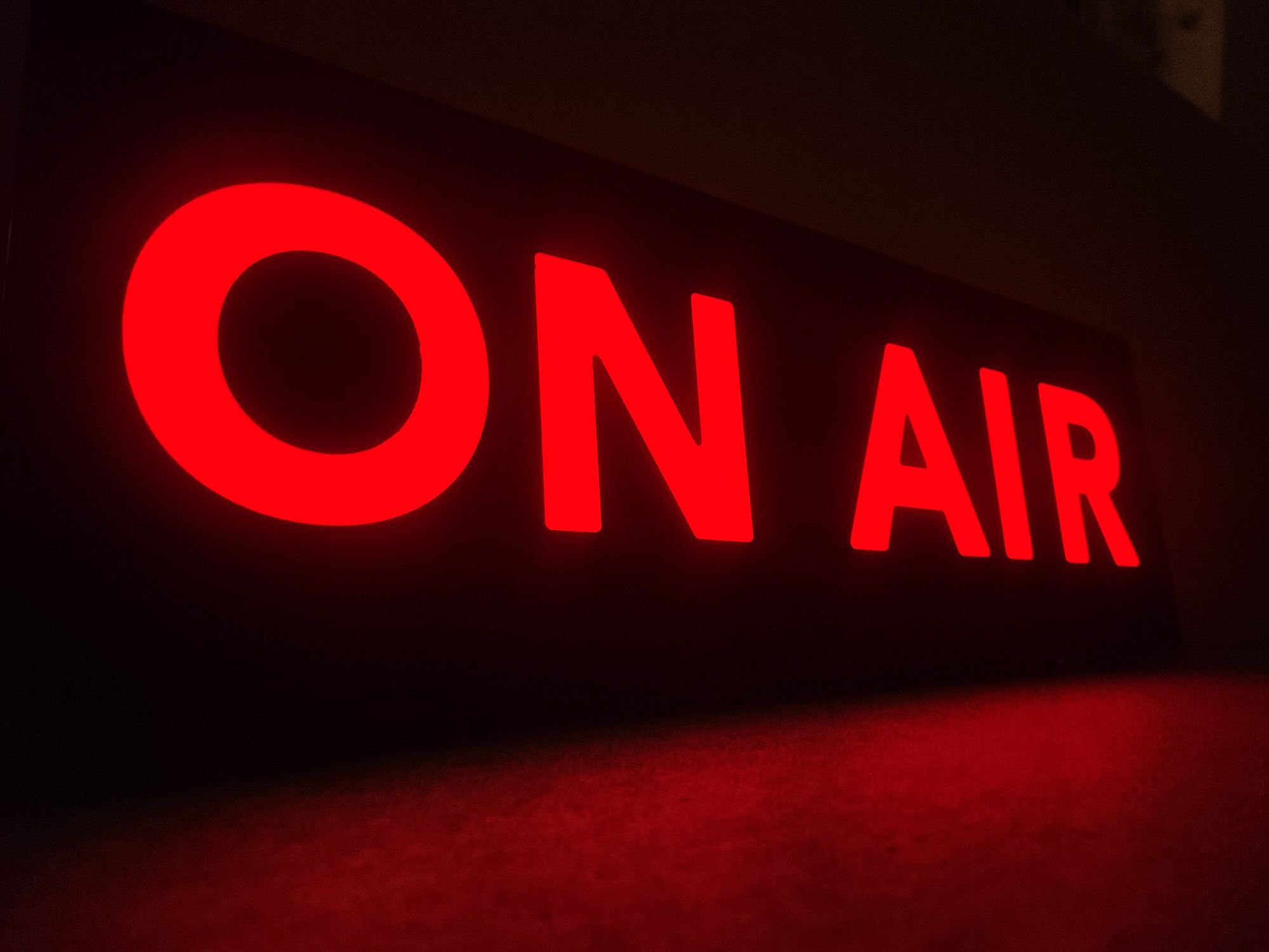 Lampka ON AIR do studia i domu