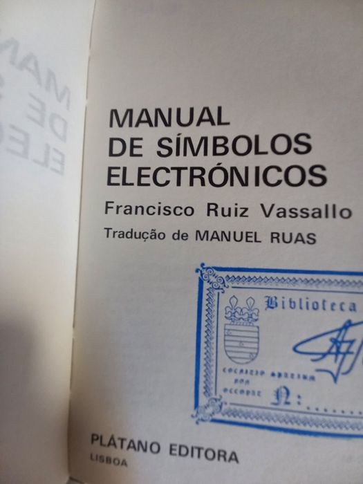 Manual de símbolos eletrónicos Plátano Editora