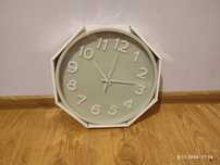 Nowy zielony zegar ścienny 25 cm