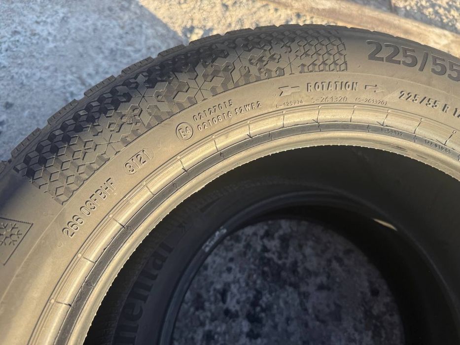 Шини зима  225/55/R17 Continental WinterContact Ts870P 2021Рік