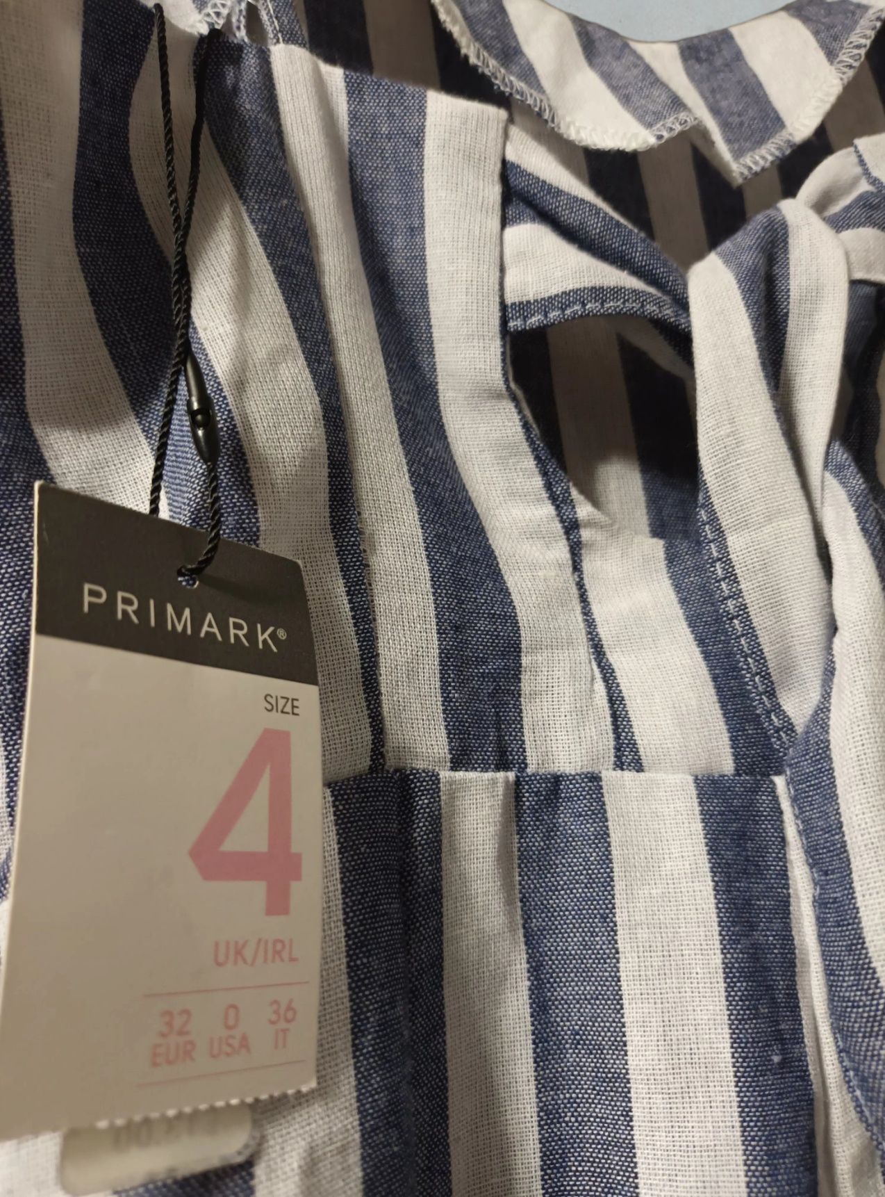 Комбінезон (XXS/S) брючний в смужку PRIMARK