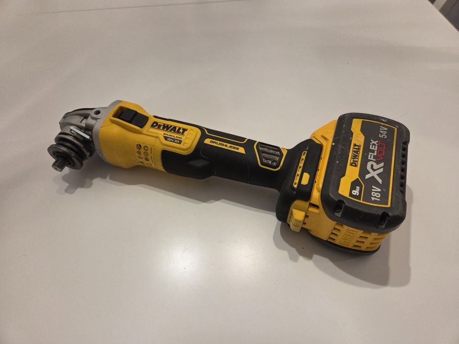 Szlifierka kątowa DeWalt DCG405 ROCZNIK 2025 + AKU 9.0 AH