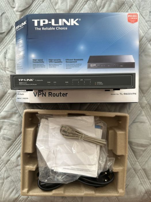 Tp-link TL-R600VPN  Гігабітний широкосмуговий VPN-маршрутизатор