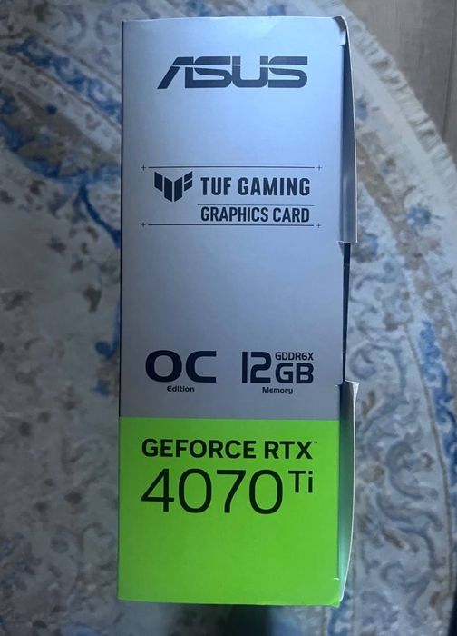 Відеокарта ASUS PCI-Ex GeForce RTX 4070 Ti TUF Gaming OC