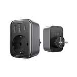 Ładowarka sieciowa 30w (2xUSB/USB C/ac) / adapter Eu - Eu 13a Ugreen C