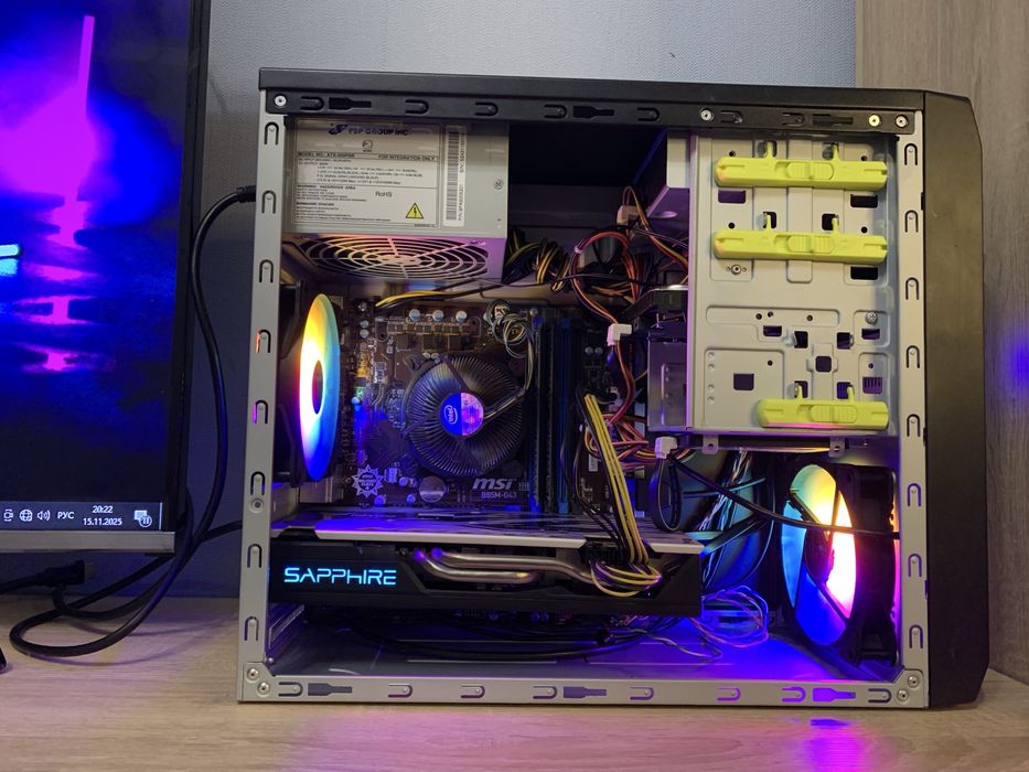 Ігровий Компютер i5-4570/озу 16gb/RX570/Ssd120gb+Hdd/Игровой Пк