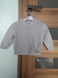Sweter rozpinany zapinany na suwak bluza bawełniany 86