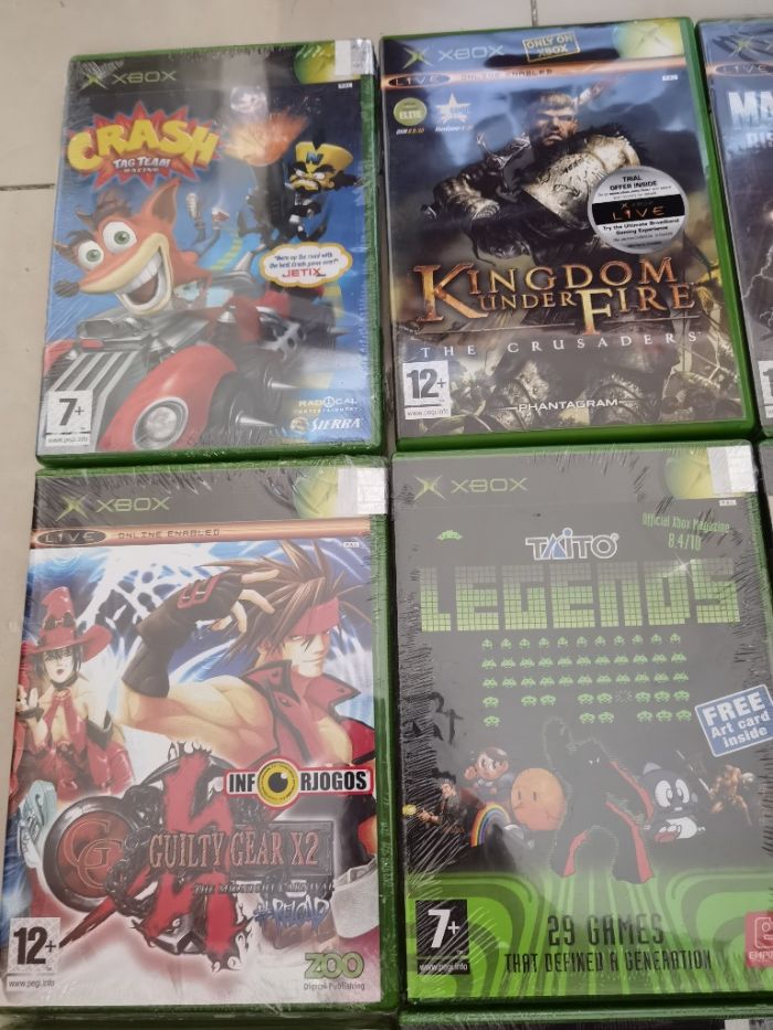 Jogos Xbox Novos e Selados