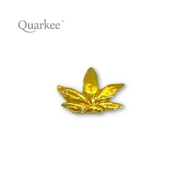 Quarkee™ 22K Gold Gold złote Konopie biżuteria nazębna na ząb