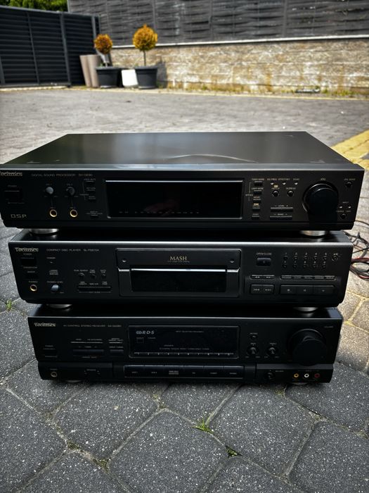 Zestaw Technics z dwoma kolumnami