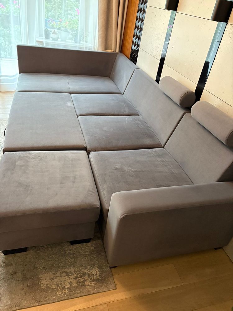 Sofa narożna z funkcja spania