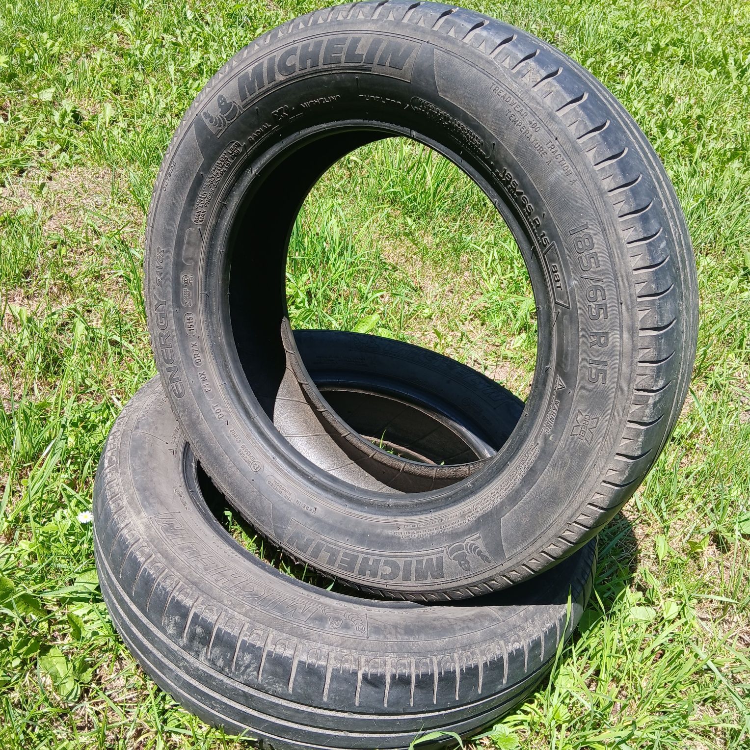 Шини 185 65 r15 б/у michelin