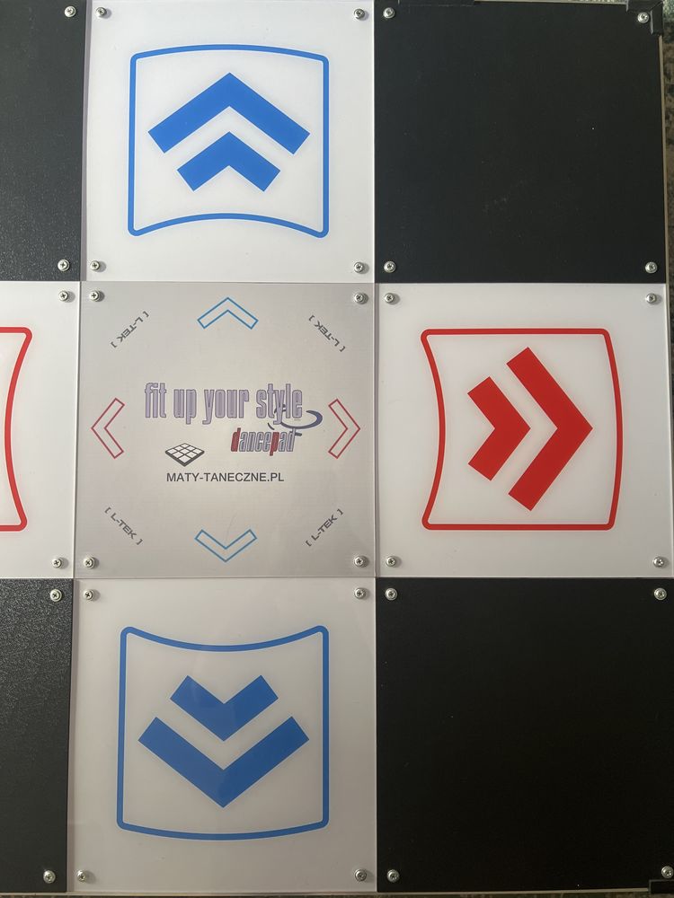 Profesjonala Mata Taneczna L-Tek Stepmania DDR