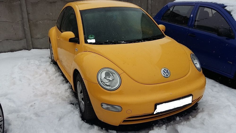 Na części VW New Beetle LW2B Silnik Skrzynia Maska Zderzak Drzwi Klapa Szyba