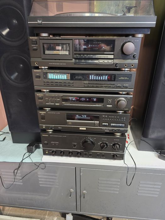 Wierzą technics plus kolumny yamaha