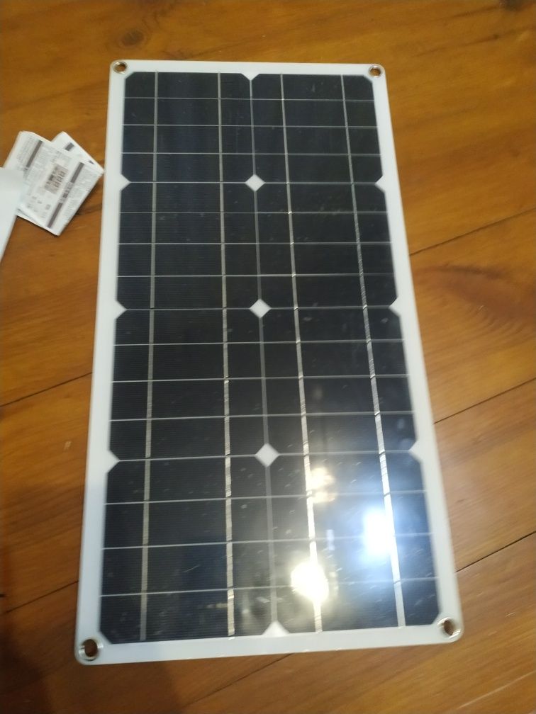 Сонячна панель 30Вт + контролер заряду 50А