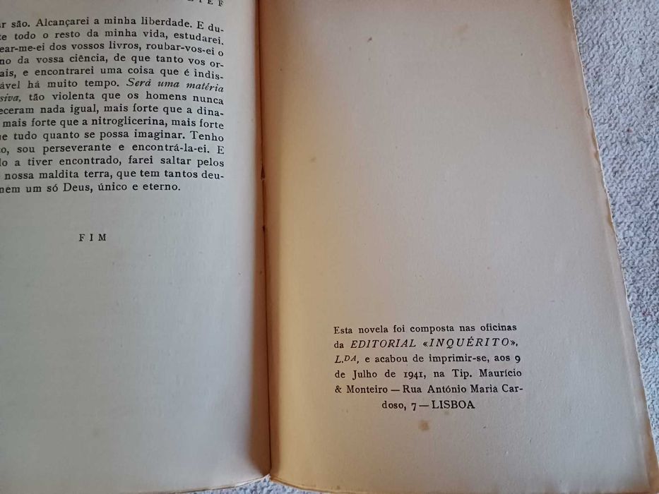 Livro - O médico louco, de Leónidas Andreief. Editorial Inquérito,1941