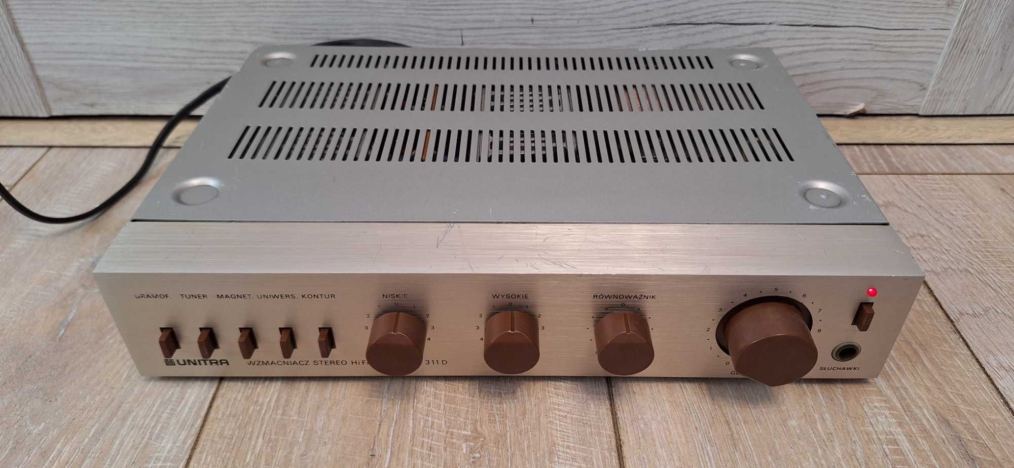 Wzmacniacz STEREO Unitra Trawiata 311 D 100% Sprawny Po Serwisie ! BDB