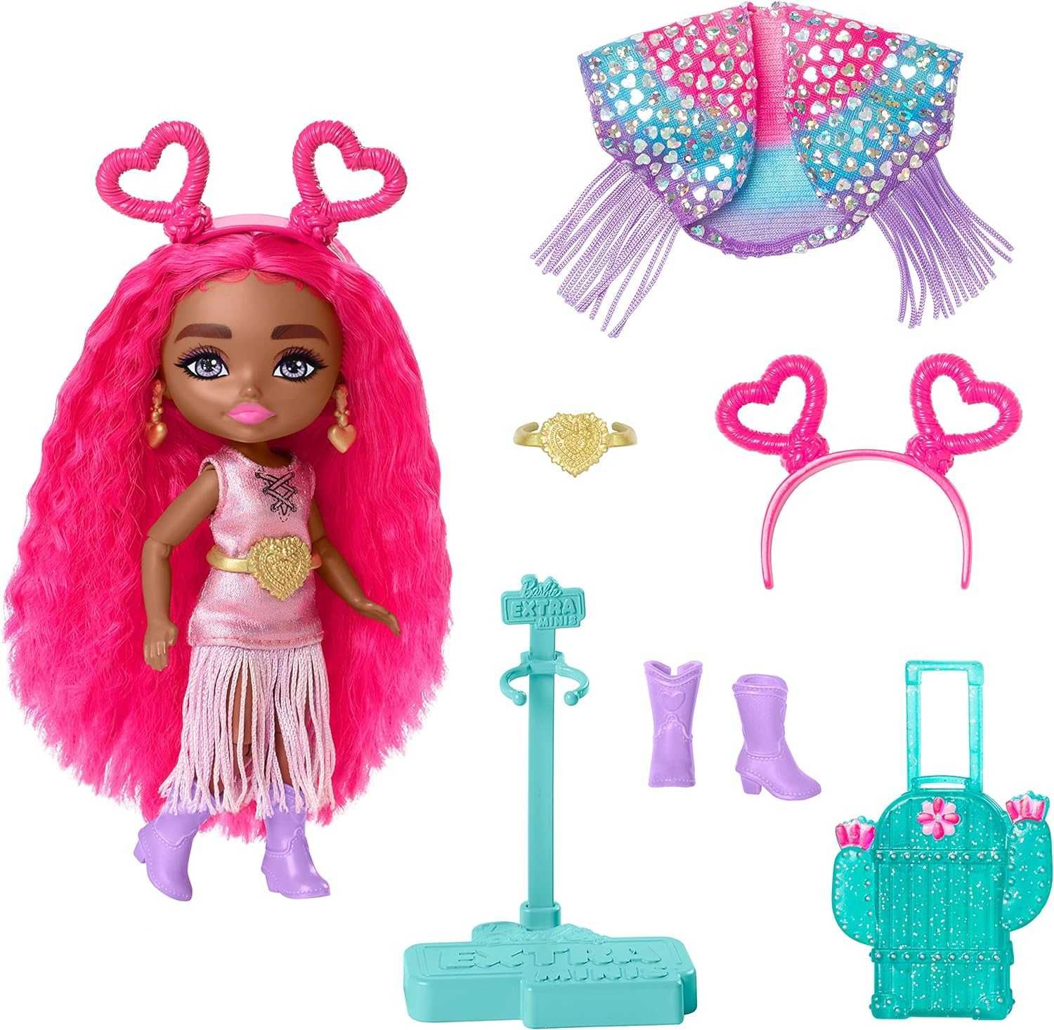 Мінілялька Барбі Barbie Екстра Fly Minis Travel