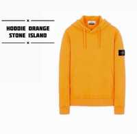 Hoodie Stone Island Orange / Худі Стонік Оранжеві