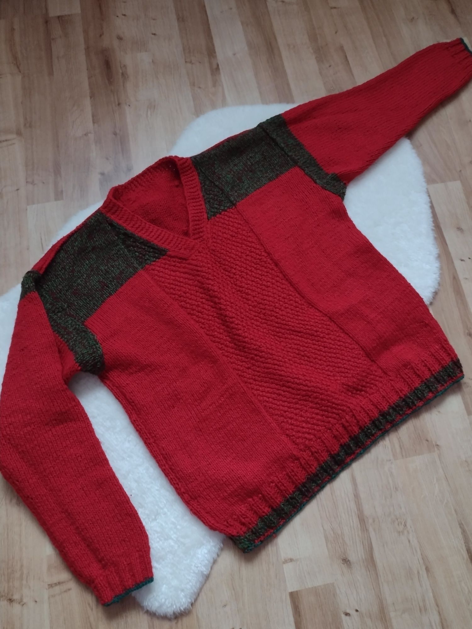 Sweter handmade M/L
