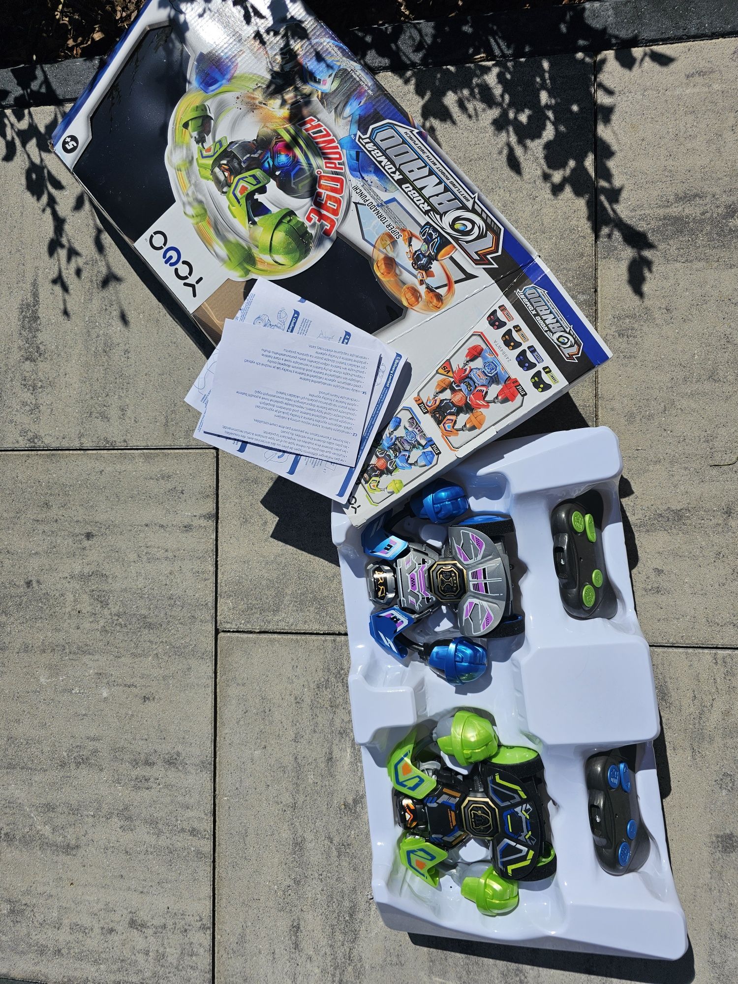 2 Walczące roboty RoboKombatTornado, jak nowe!